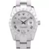 Men Rolex Datejust Diamond Bezel Silver Dial 7468