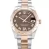 Rolex Datejust Lady Chocolate Diamond Dial Watch 178341