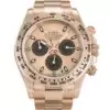 Men Rolex Daytona Rose Dial 116505