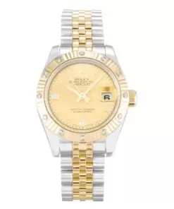 Rolex Datejust Lady Pearl-Champagne Diamond Dial Watches 179313