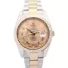 Men Rolex Sky-Dweller 326938 Champagne