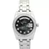 Men Rolex Day-Date Black Dial 118346