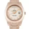 Men Rolex Day-Date II Ivory Dial 218235