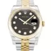 Men Rolex Datejust Black Dial 116233