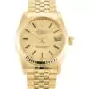 Men Rolex Datejust Champagne Dial Mid-Size 6827
