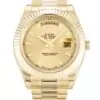 Men Rolex Day-Date II Champagne Dial 218238