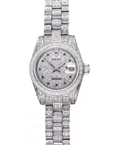 Men Rolex DateJust Diamond Dial Stainless Steel 622022