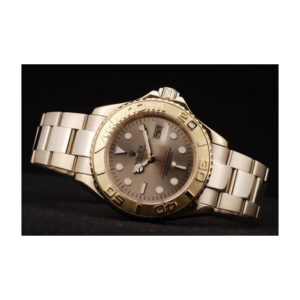 SWISS Rolex Yacht Master Gold Dial Gold Tachymeter Best Luxury Watches SRL13584