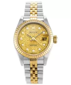 Men Rolex Datejust Computer Ladies 79173