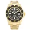 Men Rolex Submariner Black Dial 116618LN