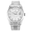 Men Rolex Day-Date Silver 118209