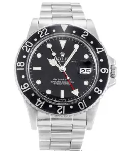 Men Rolex GMT Master Black 16750