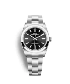 Men Rolex Oyster Perpetual 34mm Black