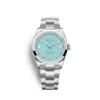 Men Rolex Oyster Perpetual 36mm Turquoise blue