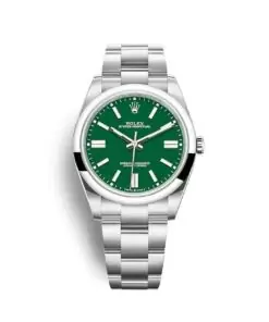 Men Rolex Oyster Perpetual 41mm Green