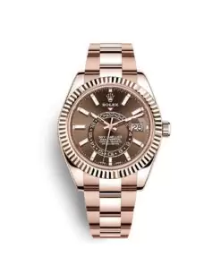 Men Rolex Sky-Dweller 326935 Chocolate