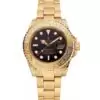 Men Rolex Submariner Skull Limited Edition Black Dial Gold Case And Bracelet 1454071