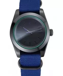Men Rolex Milgauss Bamford Blue Nylon Strap 622005