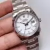 Swiss Rolex Datejust Two Tone Stick Markers With White Dial SRL20820