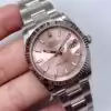 Swiss Rolex Datejust Two Tone Stick Markers With Pink Dial SRL20821