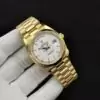 Rolex Day Date Stick Markers With White Dial SRL20843