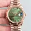 Rolex Day Date Stick Markers With Green Dial SRL20846